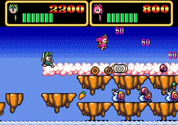 Wonder Boy III - Monster Lair (Japan, Europe) screen shot game playing